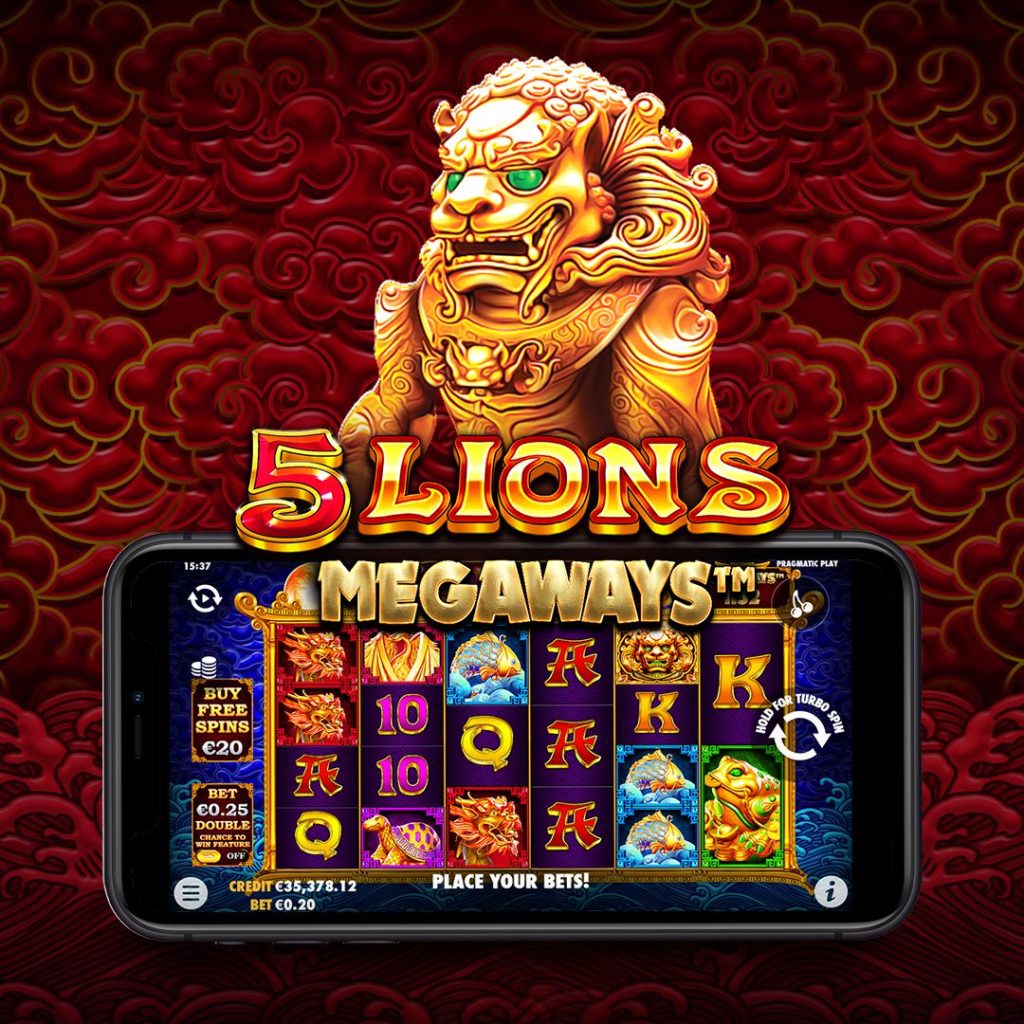 Slot 5 Lions Megaways Gacor!